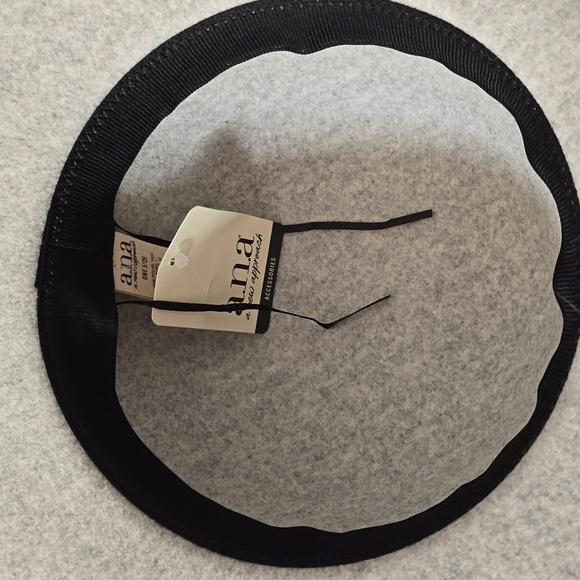 A.N.A BRAND WOMEN'S GRAY & BLACK HAT ONE SIZE FITS MOST - Picture 6 of 11